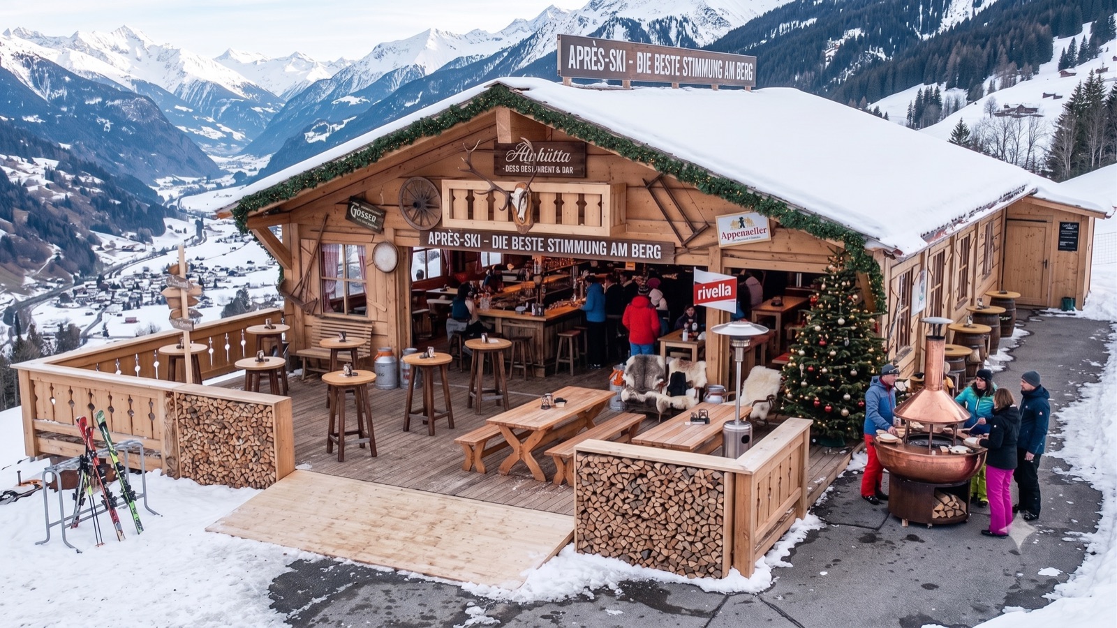 Après-Ski-Bar / Bergrestaurant-Erweiterung